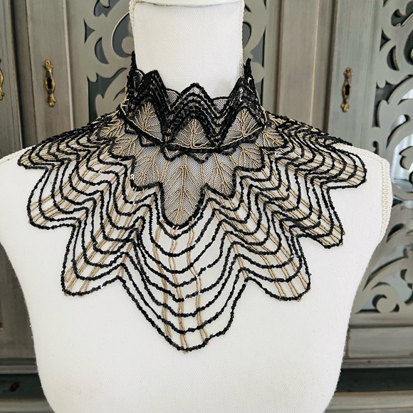 Anne Fontaine Fabie Collar back beige - Picture 5 of 11